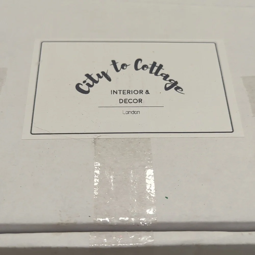 City To Cottage Green White Polka Dot Butter Dish - Picture 4 of 5